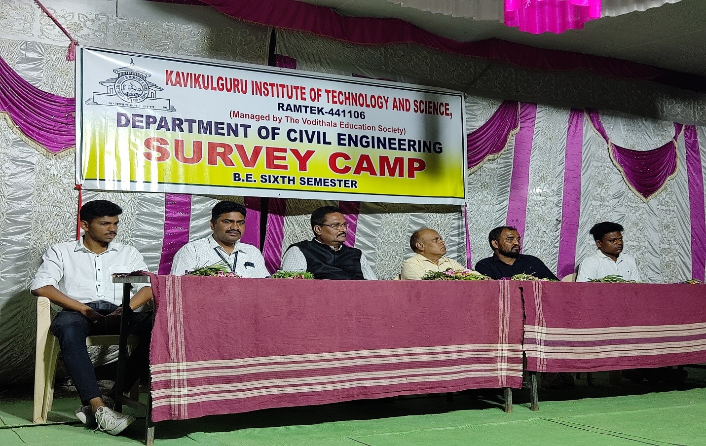 KITS, Ramtek Organizes a Survey Camp 
